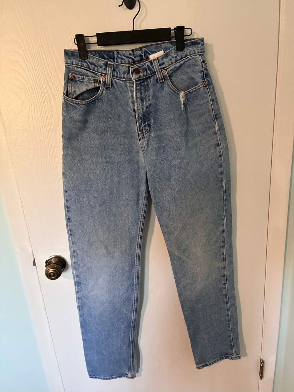 Vintage Jordache Light Blue Straight-Leg Women's Jeans